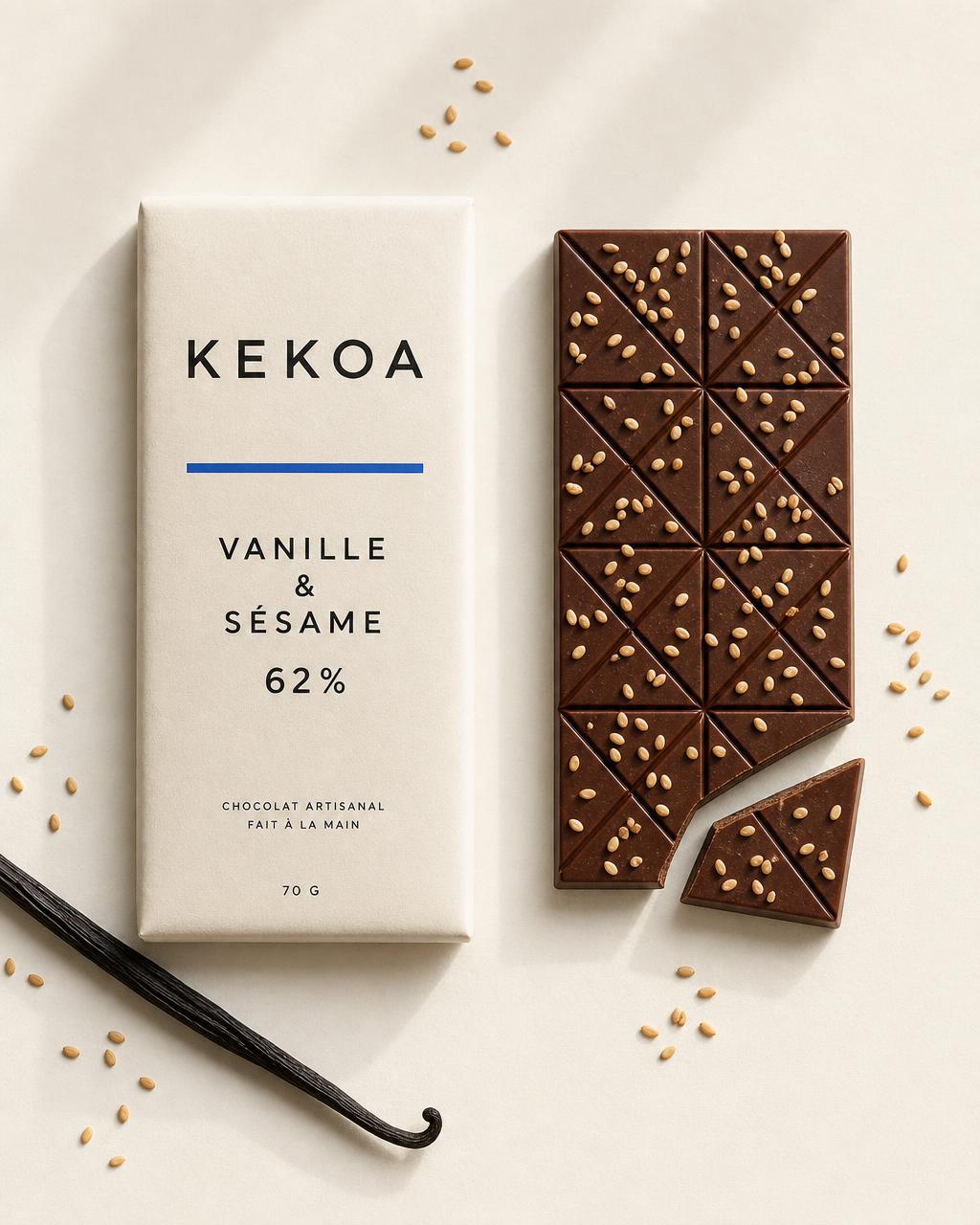 Tablette Kekoa Vanille & Lait 48 %